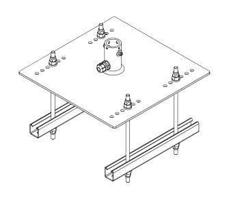 SonicAire Base Plate Clamp