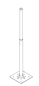 SonicAire Floor Mount Support 9